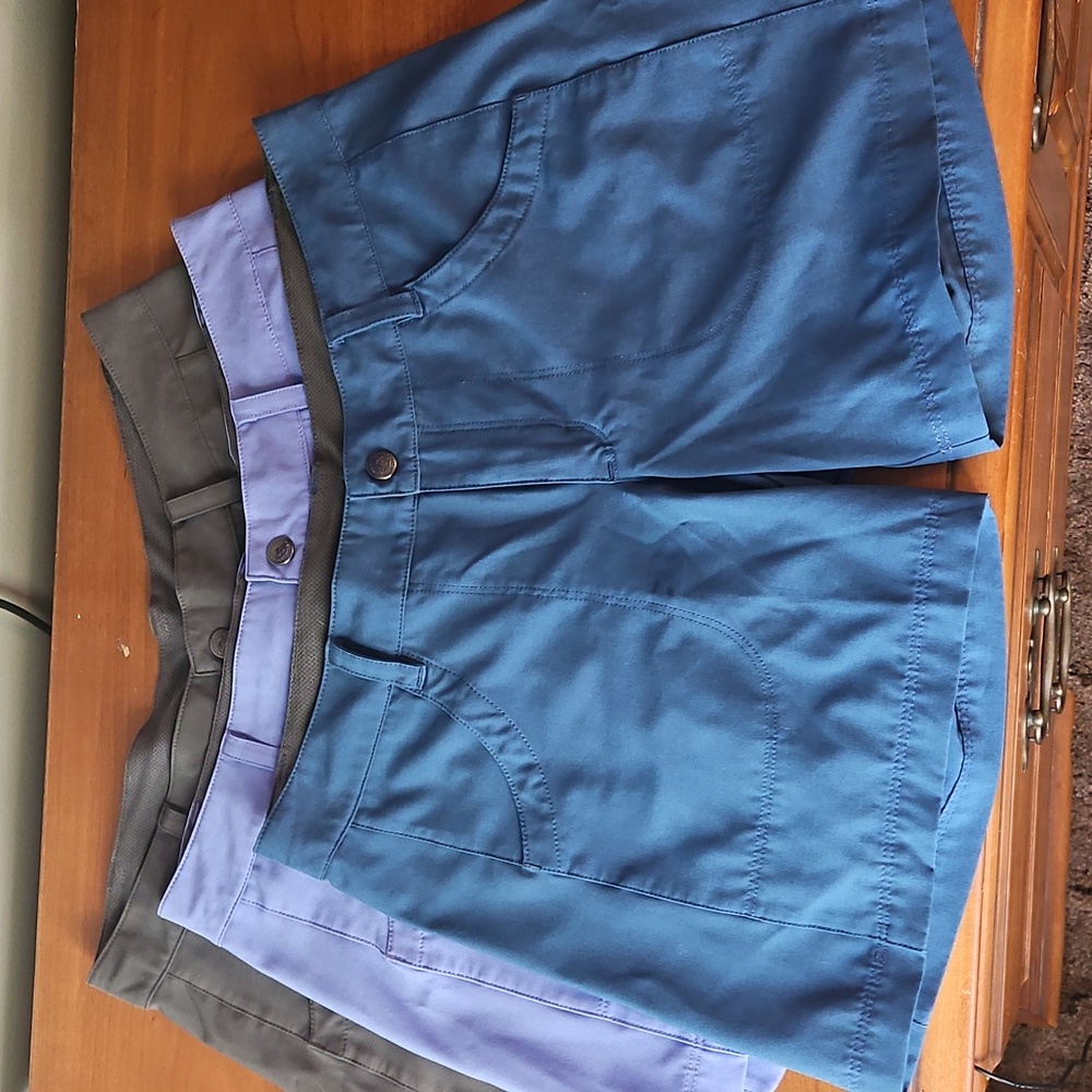 X3 Patagonia Womens Shorts - Size 6 - 3 Colors